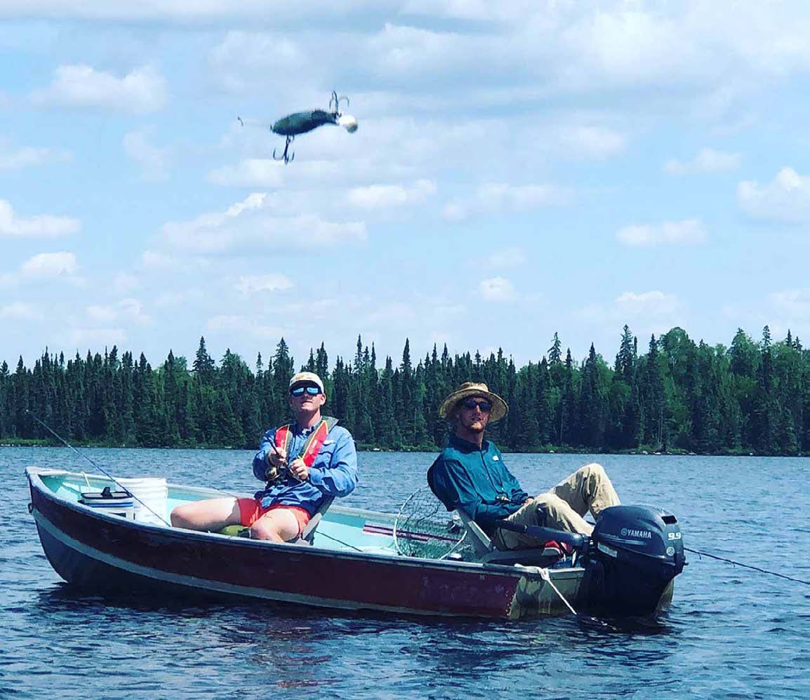 Canadian fly in fishing trip