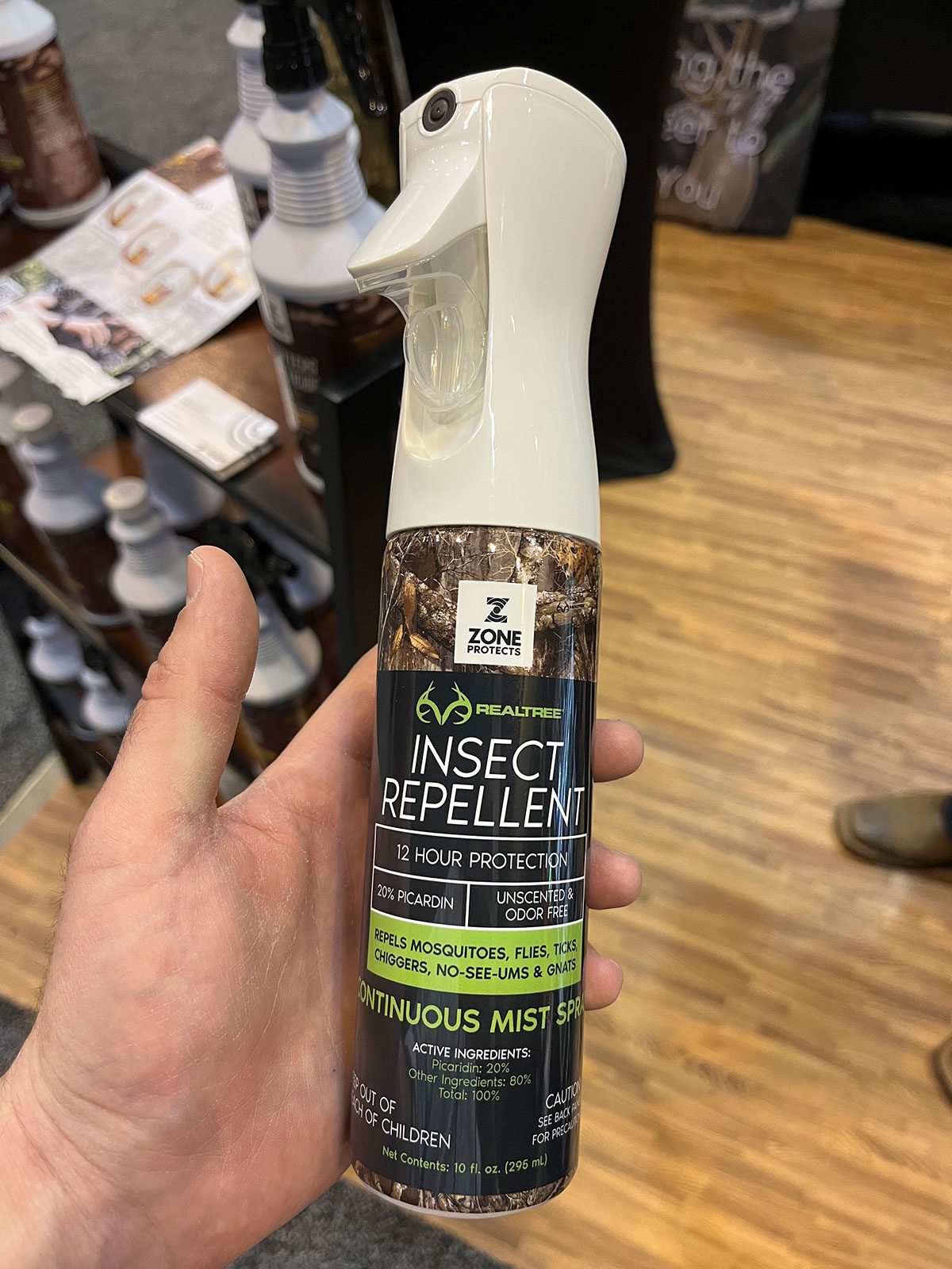Zone Protects Realtree Insect Repellent