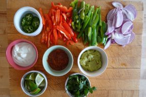 venison fajitas