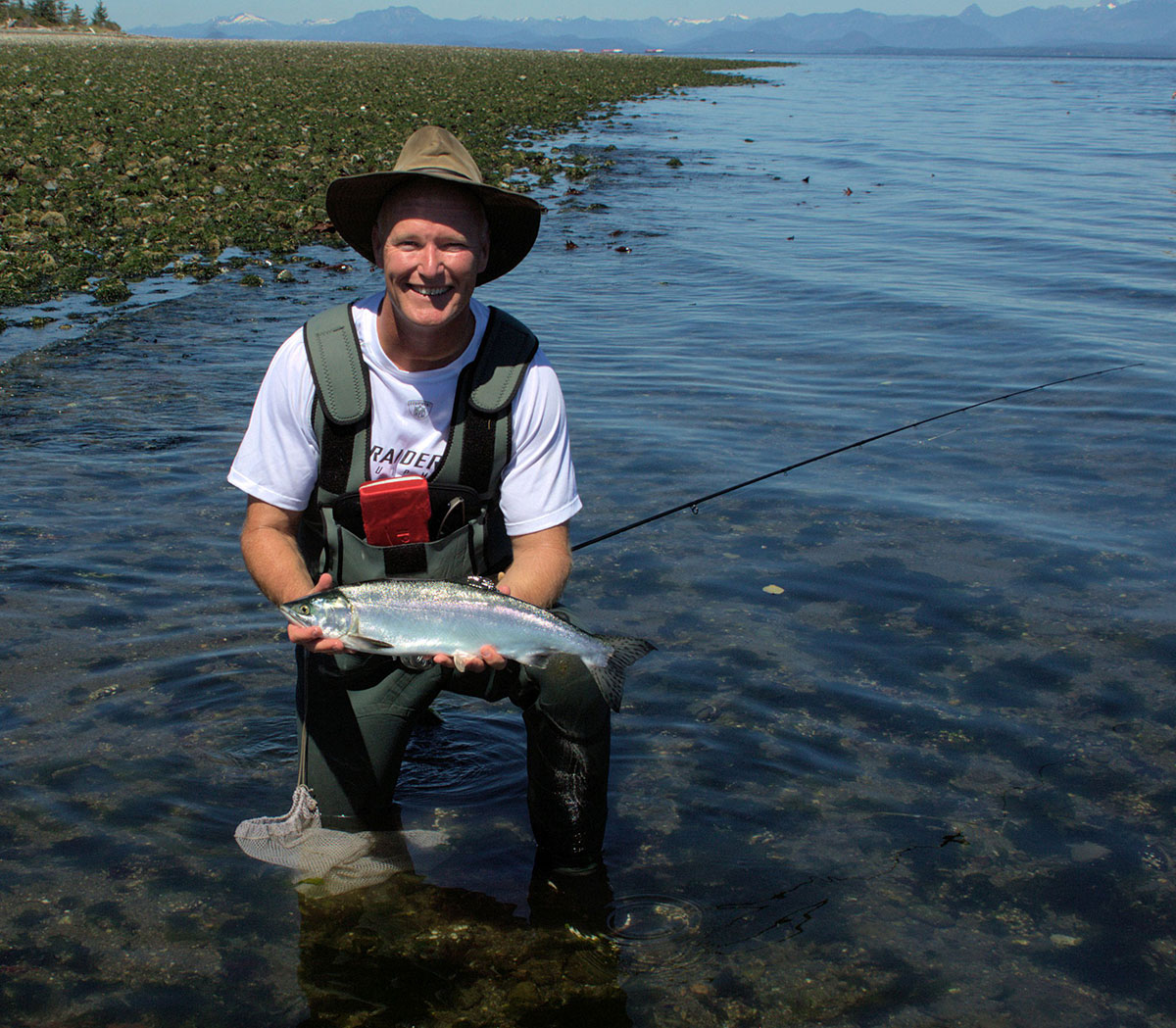 Bill-in-neoprene-waders