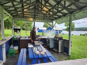 White Moose outdoor pavilion