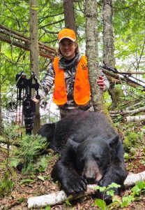 James has a successful bear hunt