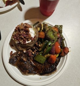 Fowler Guide service chef Gord provides excellent meals