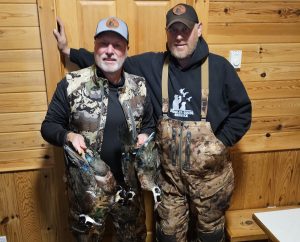 Bill and Keith Fowler with Wood Ducks