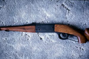 Rifle after refinishing