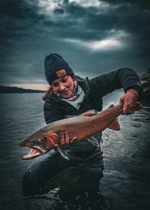 Erin Crider fly fishing