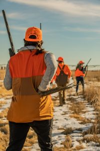 3 women hunting together