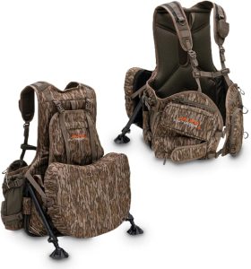 author's selection for best run and gun turkey chest pack with a seat