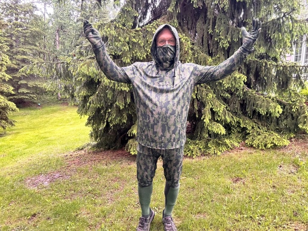 Full HECS Hunting Suit on a Hunter