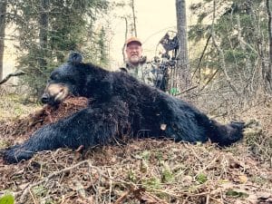 HECS Hunting suit on a successful bear hunt