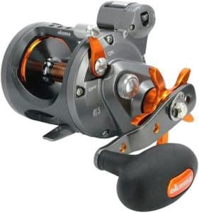author's selection for best trolling reel for trout